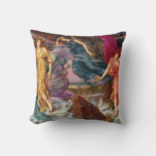 Coussin Déesses de tempête Evelyn De Morgan Hekate