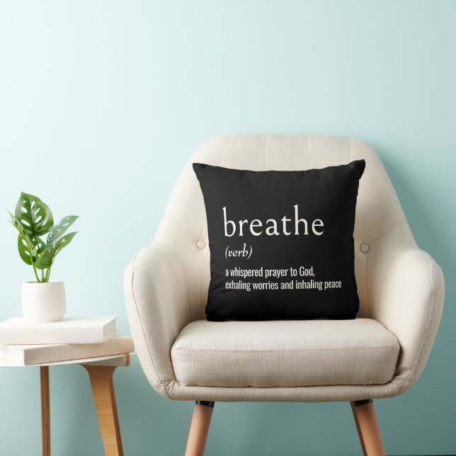 Coussin Définition de dictionnaire de RESPIRER (Chaise)