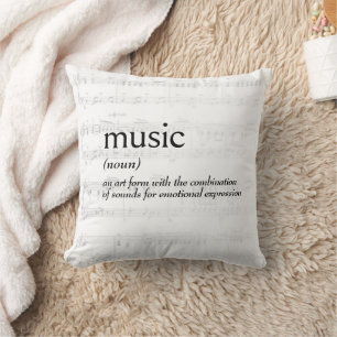 Coussin Définition de dictionnaire pour la MUSIQUE