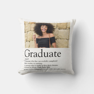 Coussin Définition de diplômé moderne Photo