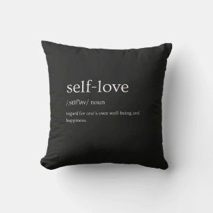 Coussin Définition de l'amour de soi – Conception modifiab