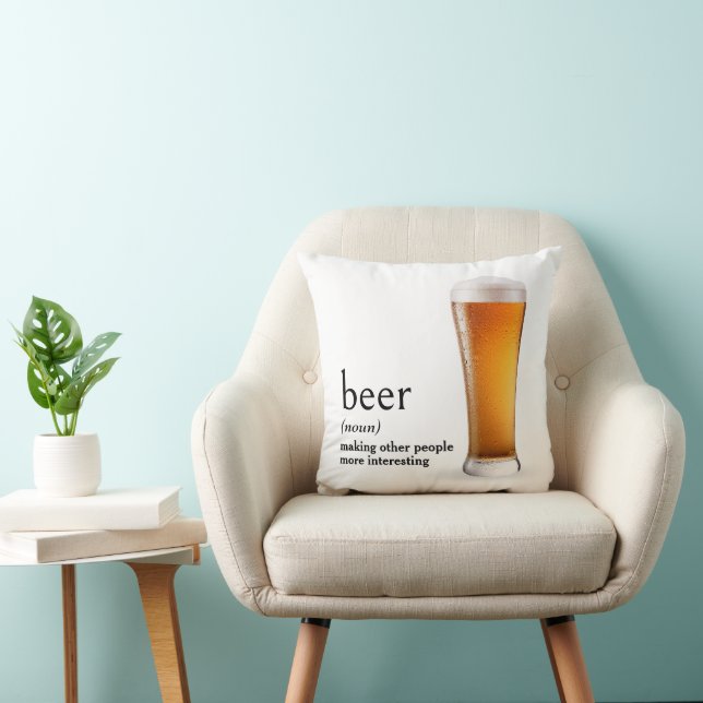 Coussin Définition du dictionnaire de BIÈRE (Chaise)