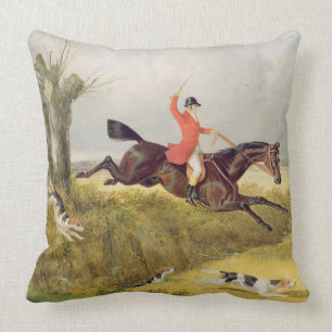 Coussin Dégageant un fossé, 1839 (huile sur le panneau)