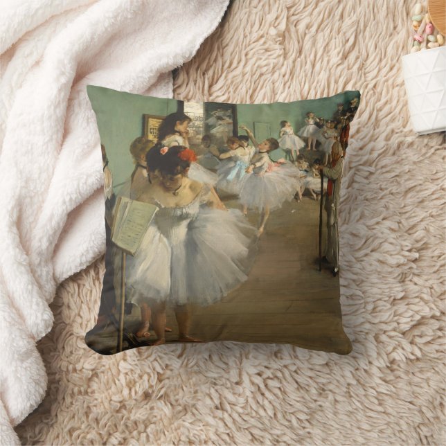 Coussin Degas Classe Danse Danseurs de ballet Ballerina Ar (Couverture)