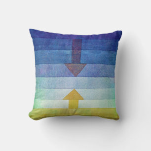 Coussin Dégradé avec flèche, Paul Klee