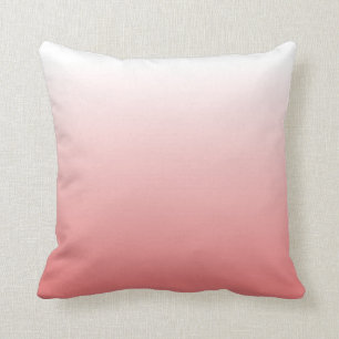 Coussin Dégradé de corail clair
