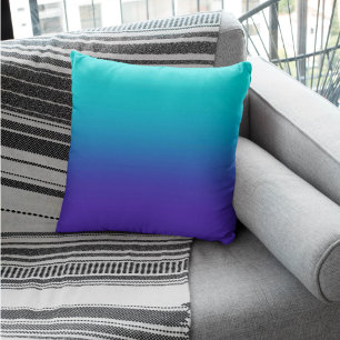Coussin Dégradé d'eau violette