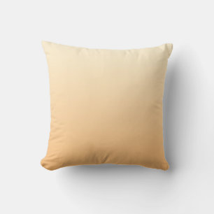 Coussin Dégradé des couleurs Jaune et Pêche