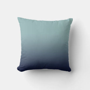 Coussin Dégradé gris-bleu.