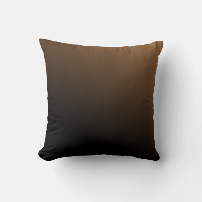 Coussin Dégradé marron Mocha (Recto)