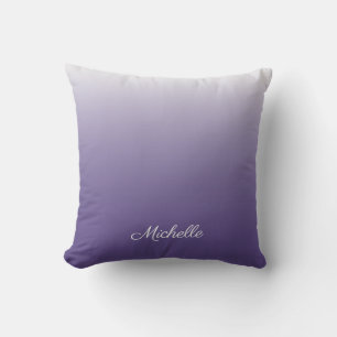 Coussin dégradé personnalisé ombre Ultra Violet