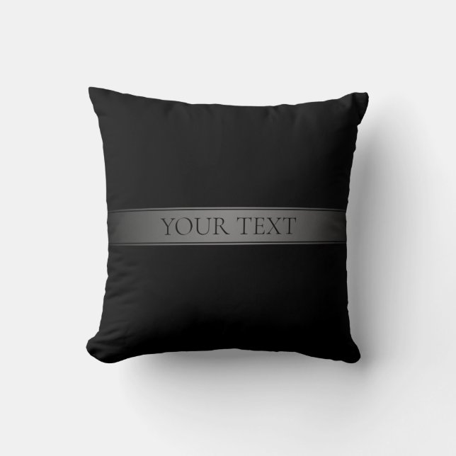 Coussin Dégradé simple et élégant à rayures, couleur modif (Recto)