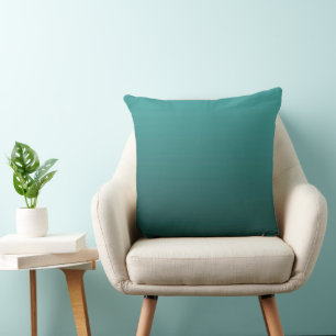 Coussin Dégradé Vert - foncé à clair Fond d'ambiance