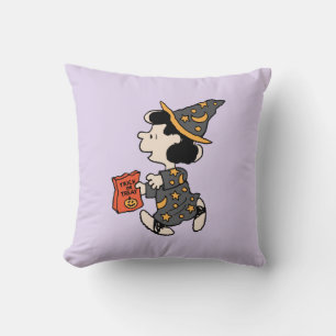 Coussin Déguisement de sorcière Lucy Peanuts Halloween