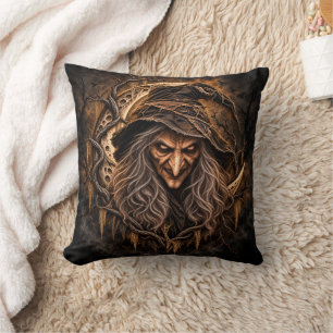 Coussin Déguisement de sorcière pour soirée Halloween