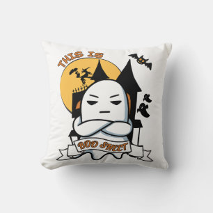 Coussin Déguisement Halloween Fantôme Drôle Boo