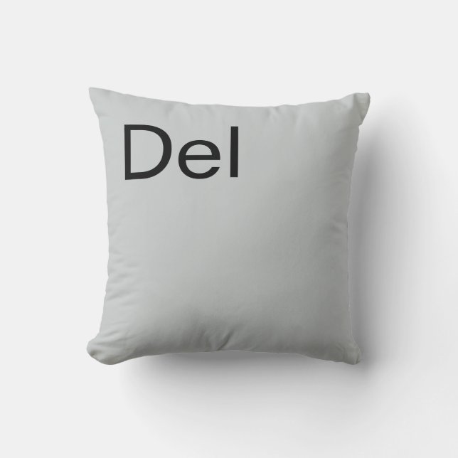 Coussin Del Pillow (Recto)