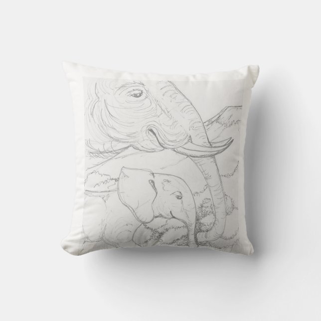Coussin d'éléphant (Recto)