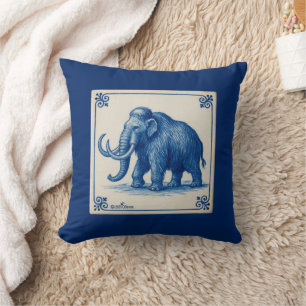 Coussin Delft Wooly Mammoth