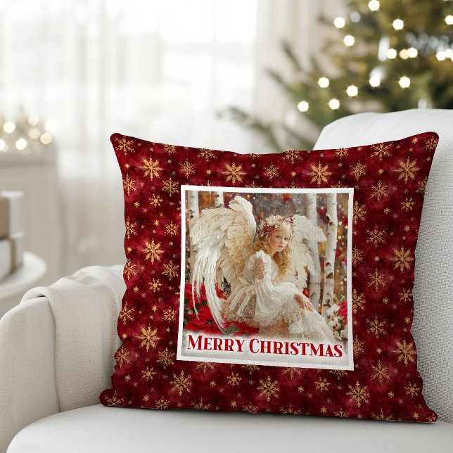 Coussin Delicate Angel Victorian Christmas Gift Pillow (Delicate Angel Victorian Christmas Gift Pillow)