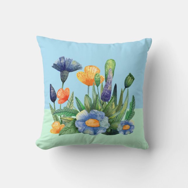 Coussin Délice de jardin (Recto)