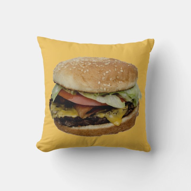 Coussin Délicieux cheeseburger (Recto)