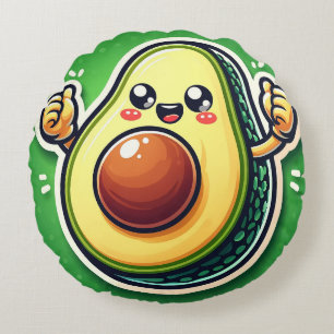 Coussin demi-rond Avocado - Whimsical