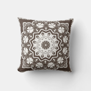 Coussin Dentelle blanche
