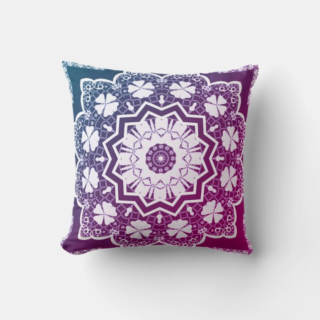 Coussin Dentelle blanche (Recto)