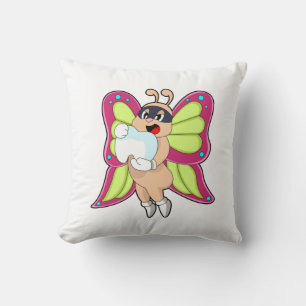 Coussin Dentiste Papillon Dents
