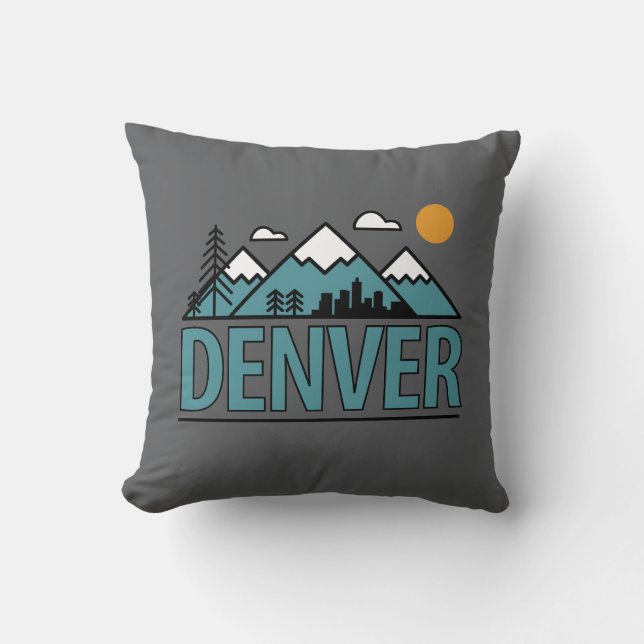 Coussin Denver Colorado (Recto)