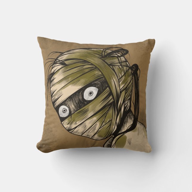 Coussin Déplaisant Cool maman Monster Girl Zombie (Recto)