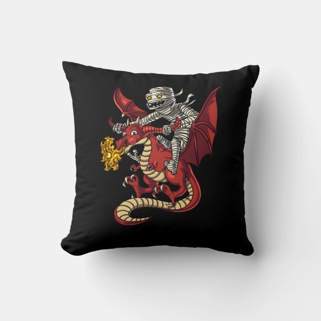 Coussin Déplaisante maman équitation Dragon magique Hallow (Recto)