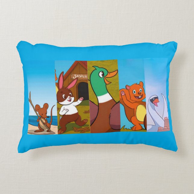 Coussin d'équipage Jasper-n-Friends (Devant)