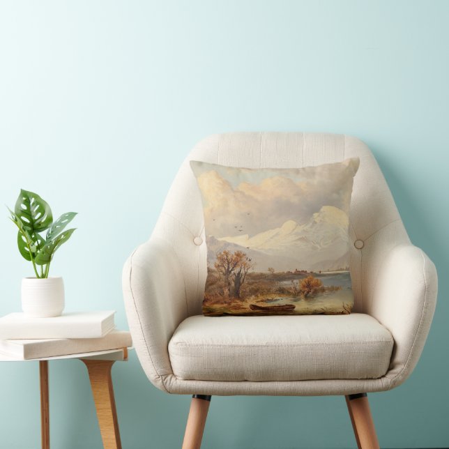 Coussin Der Haider See - Emil Barbarini (Chaise)