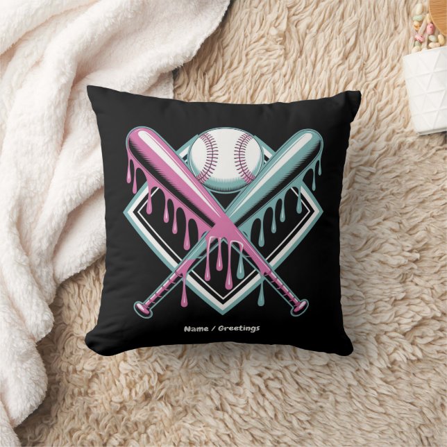 Coussin Dérive De Baseball Pour Garçons Bateau À Crème Gla (Couverture)