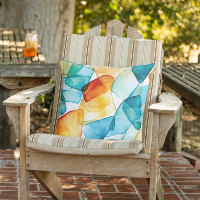 Coussin Dérive de couleur côtière (Chaise)