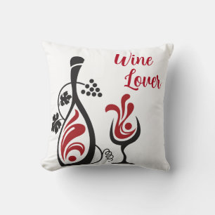 Coussin des amateurs de vin