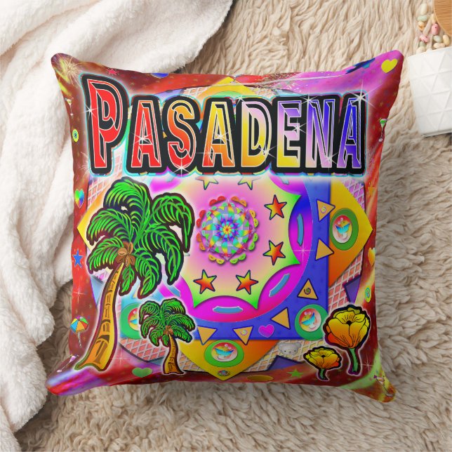 Coussin des amis tropicaux Pasadena (Couverture)