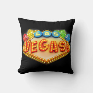 Coussin Dés amusants de Las Vegas