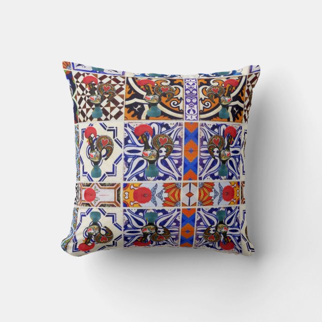 Coussin Des designs portugais lancent l'oreiller (Recto)