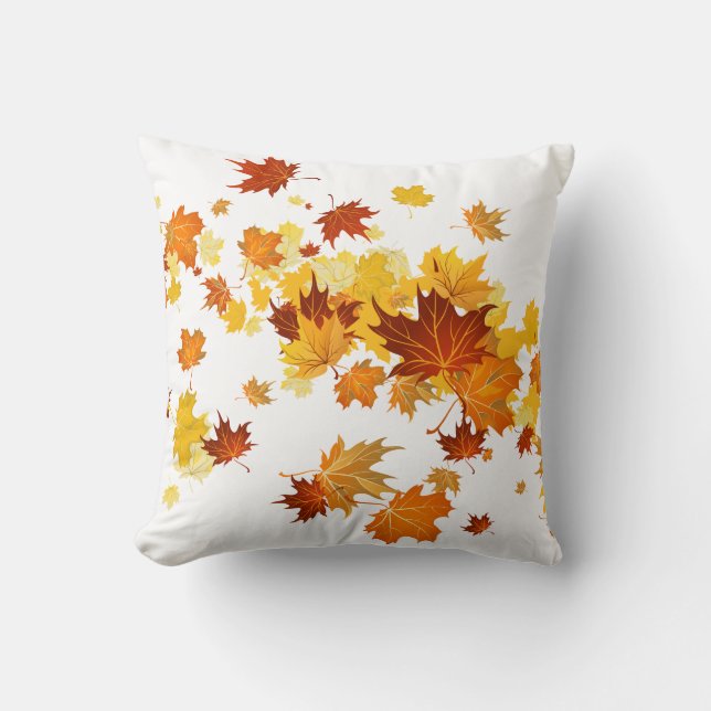 Coussin des feuilles automnales (Recto)