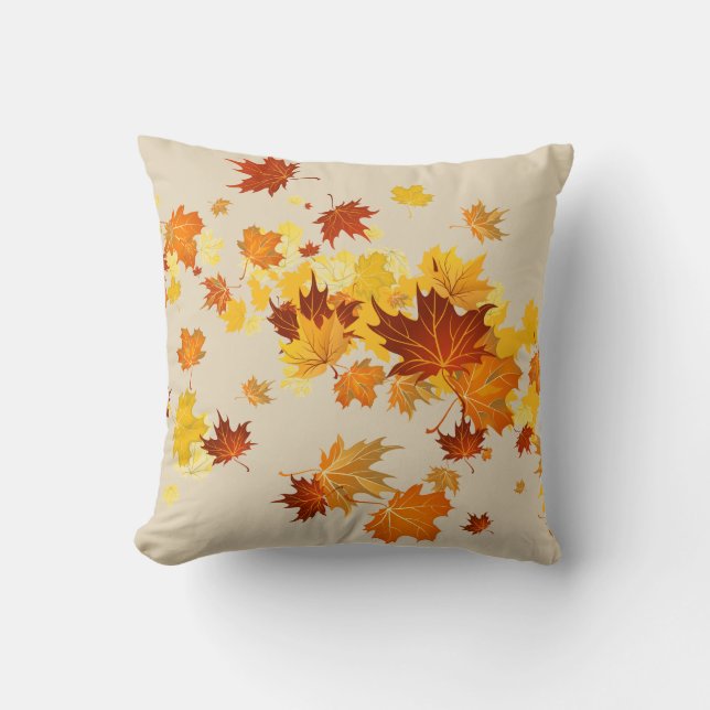 Coussin des feuilles automnales (Recto)