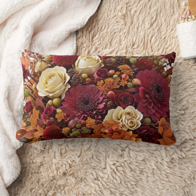 Coussin des fleurs d'automne (Couverture)
