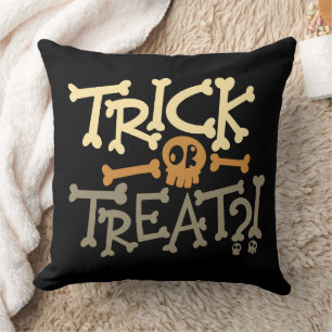 Coussin Des friandises ou un mauvais tour