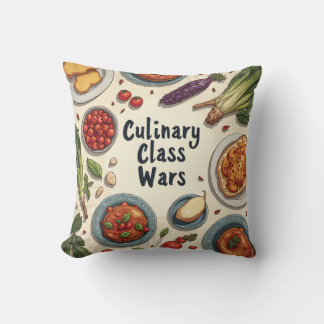 Coussin des guerres de classe culinaire