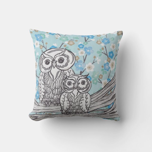 Coussin des hiboux 38 (Recto)