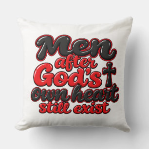 Coussin Des hommes selon le cœur de Dieu existent encore