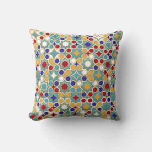 Coussin Des motifs islamiques sans couture. Nom islamique