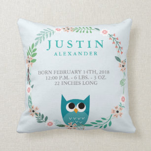 Coussin des naissances de la forêt de Woodland Sta